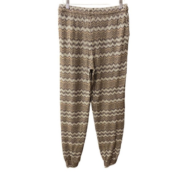 Anthro Aztec Boho Lounge Sweat Joggers pants sat sunday Medium - Picture 1 of 10